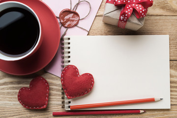 Writing love confession