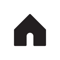 Icon home page. Logo, design, universal, business, social media. Pixel perfect. Vector Eps10.