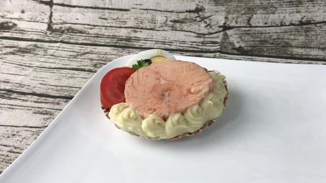 M&eacute;daillon de saumon