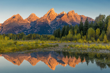 Grant Teton Mountain Range