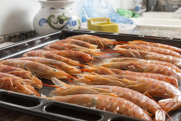 prawns for the oven