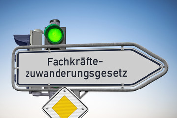 Signal auf Grün für Fachkräfte-
zuwanderungsgesetz