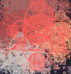 Contemporary art. Hand made art. Colorful texture. Modern artwork. Brushstrokes. Artistic background image. Abstract painting on canvas. Charcoal.