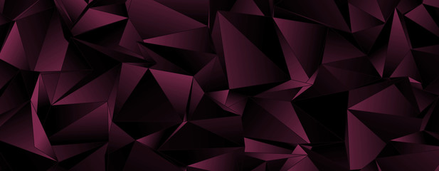 Fototapeta premium wallpaper polygonal triangle geometric background