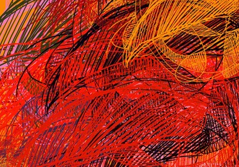 Contemporary art. Hand made art. Colorful texture. Modern artwork. Brushstrokes. Artistic background image. Abstract painting on canvas. Charcoal.