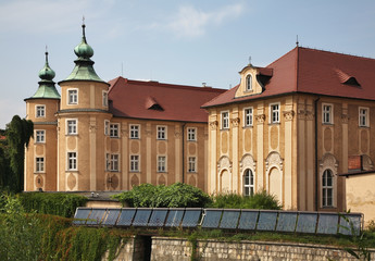 Franciscan monastery in Klodzko. Poland - obrazy, fototapety, plakaty