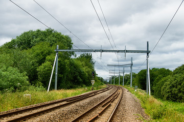 Railway, train tracks