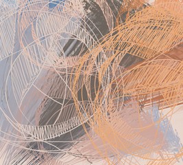 Contemporary art. Hand made art. Colorful texture. Modern artwork. Brushstrokes. Artistic background image. Abstract painting on canvas. Charcoal.