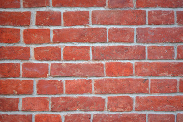 Obraz premium old red brick wall texture background