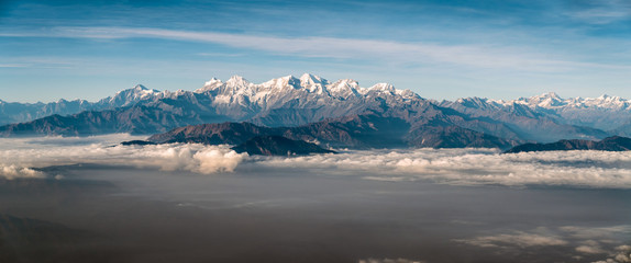 Himalayas from the air
