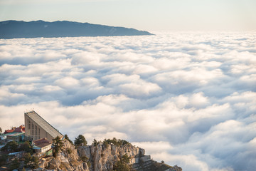 Mountain range Ai-Petri, the Republic of Crimea.