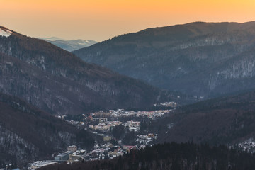 Winter in Carpathian Mountains