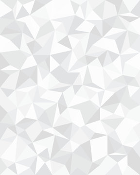 Seamless Vector Background from cells, triangles. Irregular Mosaic backdrop. © NEXA