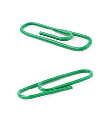 Single office clip isolated