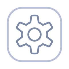 Gear - Action Stroke Icons