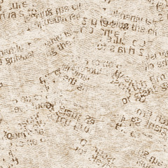 Newspaper texture seamless pattern background