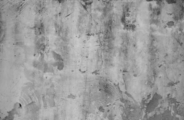 Grey grunge textured concrete wall background