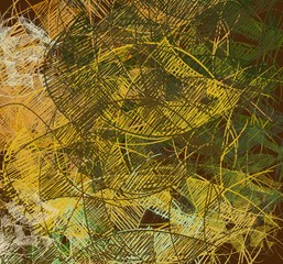 Contemporary art. Hand made art. Colorful texture. Modern artwork. Brushstrokes. Artistic background image. Abstract painting on canvas. Charcoal.