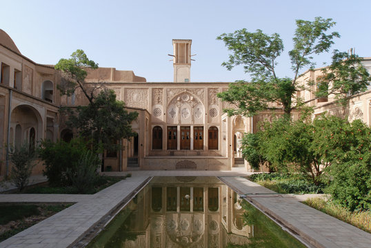 Courtyard of an old Persian house