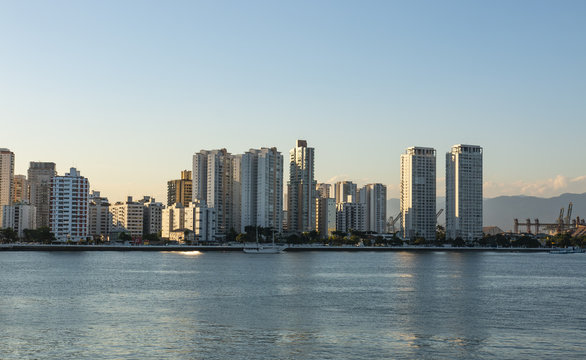 City of Guaruja, beach South America, Brazil, MORE OPTIONS IN MY PORTFOLIO