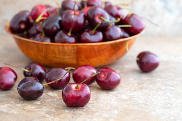 A Bowl of Washington Cherry