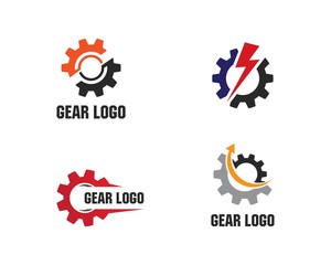 Fototapeta na wymiar Gear Logo Template