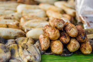 Fried Bananas at Thai Market