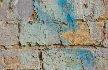 Grunge brick wall for texture or background