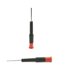 Tiny screwdriver isolated
