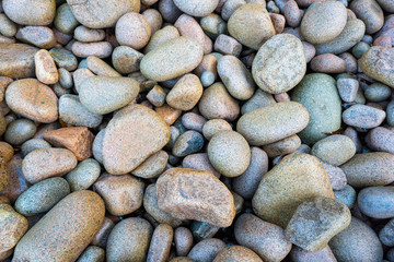 Abstract image of Boulder Beach in Acadia National Park