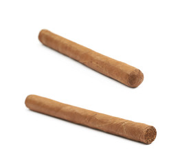 New smoking cigar isolated