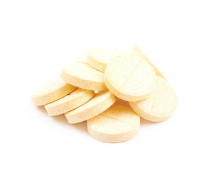 Drug tablet pills isolated