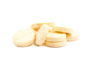 Drug tablet pills isolated