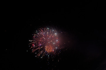 Fireworks on 4th of July