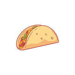 Burrito Vector Illustration