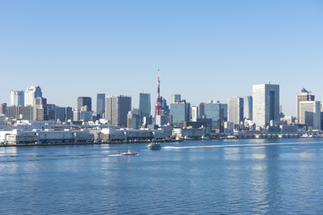 Fototapeta premium 快晴の東京ベイエリア