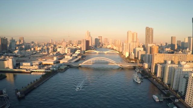 Aerial of Tokyo, Japan 1