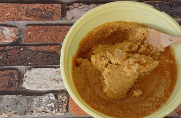 手作り味噌　発酵食品　miso