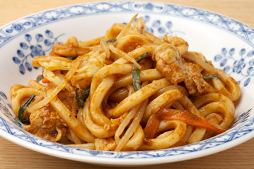 カレー焼うどん