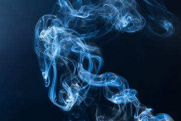 Fototapeta premium Movement of white smoke