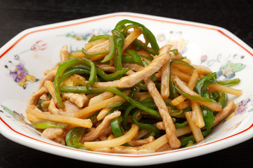 青椒肉絲
