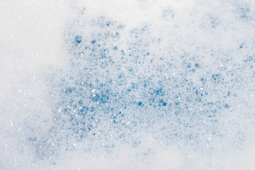 Naklejka na ściany i meble soap foam with bubbles macro background