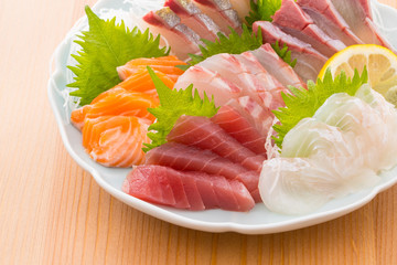 刺身の盛合せ