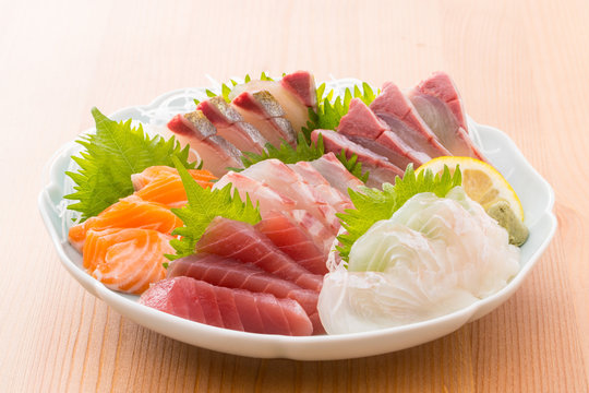 刺身の盛合せ