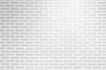 Grey and white brick wall texture background. Surface texture masonry bright cleaned brickwork.