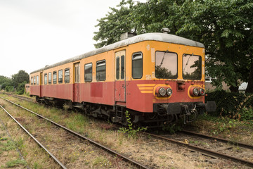 Fototapeta na wymiar an old train
