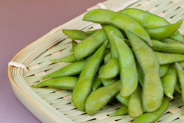 夏の定番おつまみ　枝豆