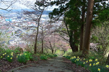 岩手県一ノ関の釣山公園