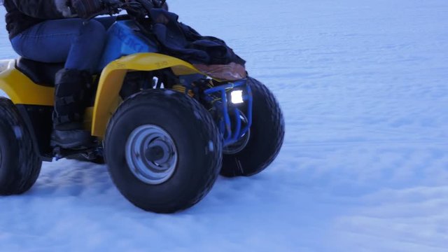 Lower thirds 4wheeler wheels