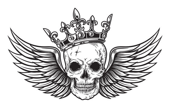 Free Free Skull Crown Svg 733 SVG PNG EPS DXF File